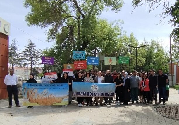 Çölyak Derneği Yürüyüş Etkinliği Düzenledi