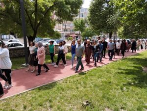 Çölyak Derneği Yürüyüş Etkinliği Düzenledi