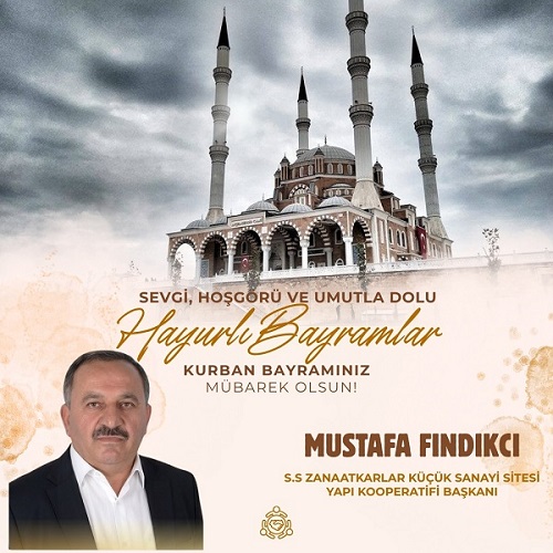 Zanaatkarlar Yapı Kooperatifi Kurban Bayramınızı Kutlar.