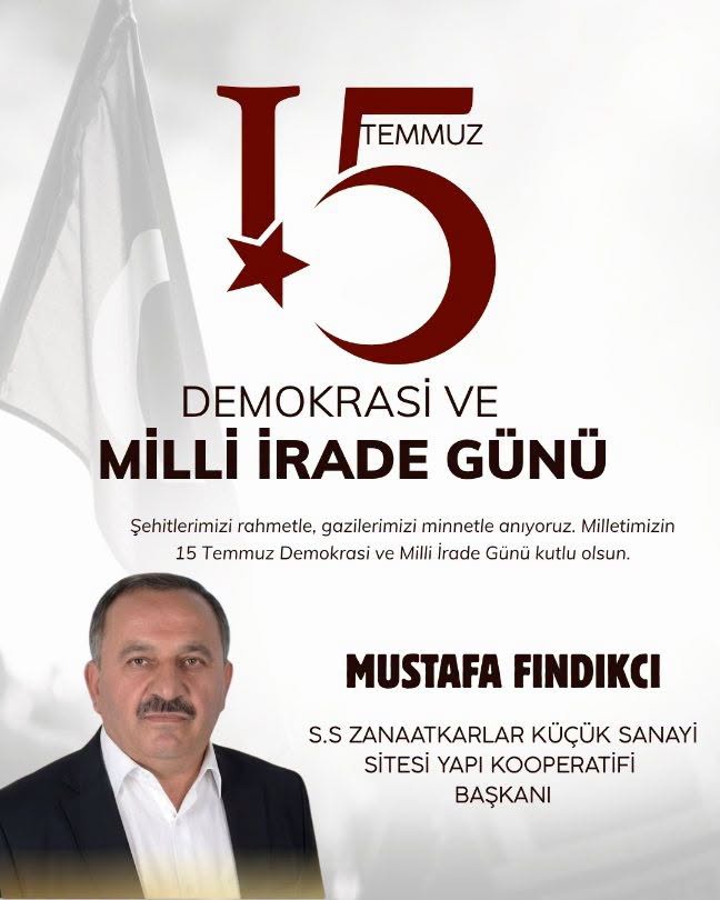 Zanaatkarlar Yapı Kooperatifi Kurban Bayramınızı Kutlar.